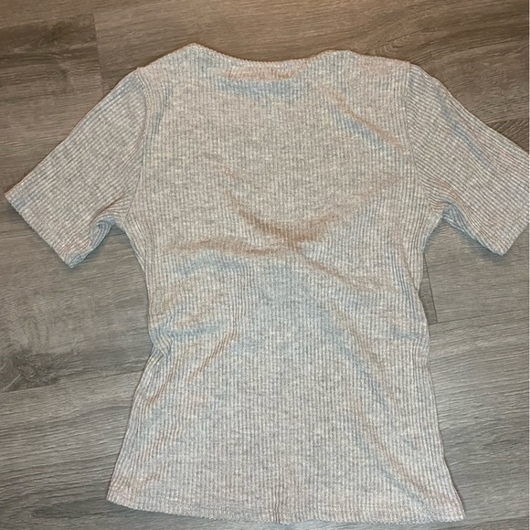 Urban Outfitters Sara Tie Front Top - Picture 5 of 6